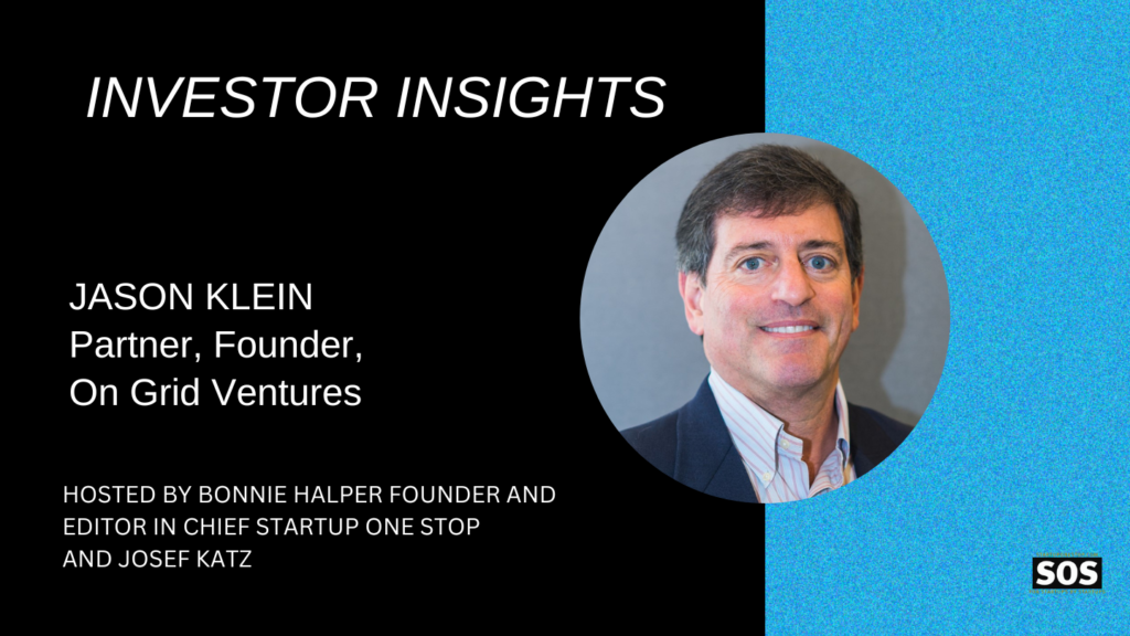 Investor Insights Jason Klein Partner, Founder On Grid Ventures